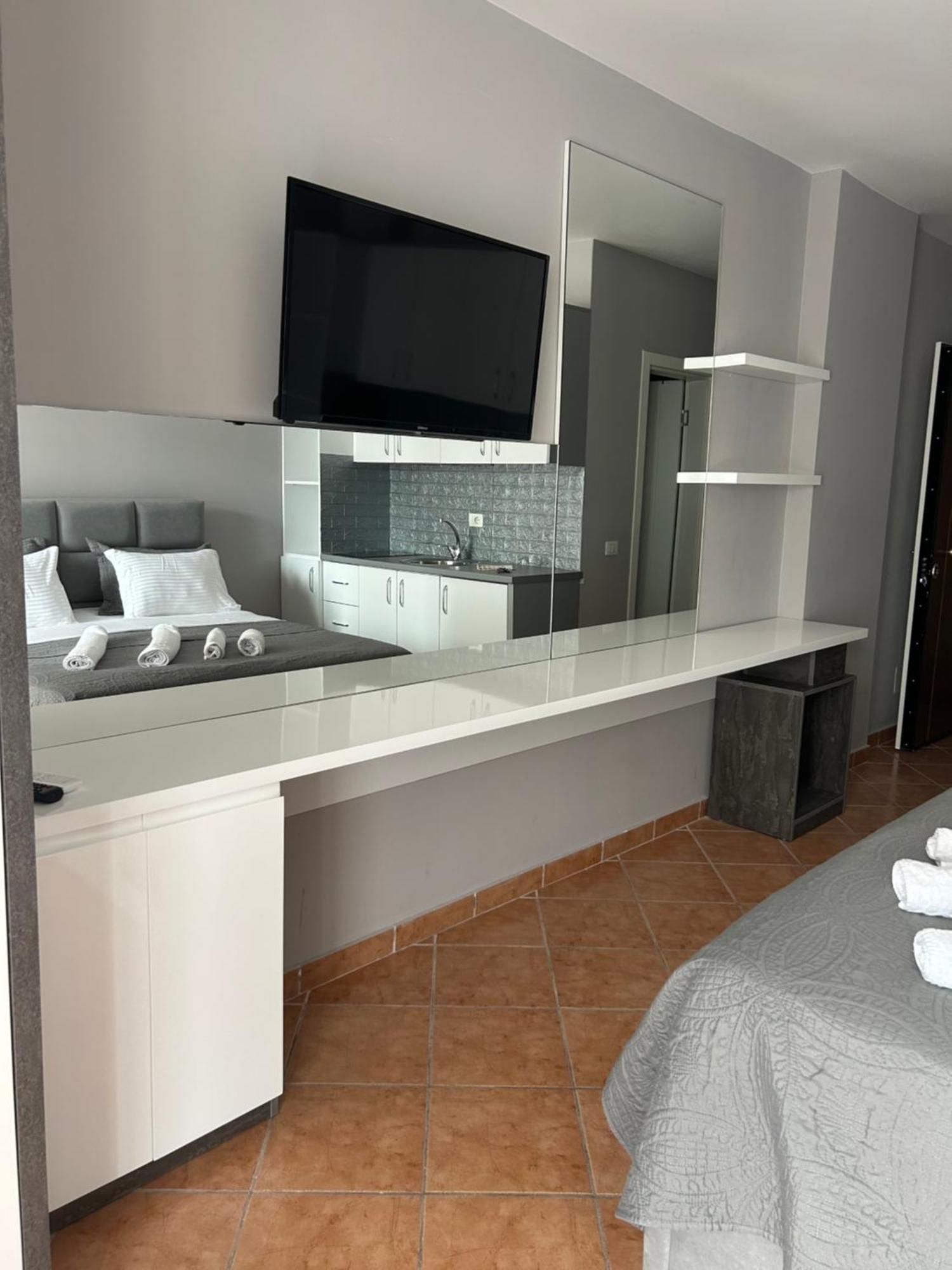 Apartament Raci Shengjin Bagian luar foto